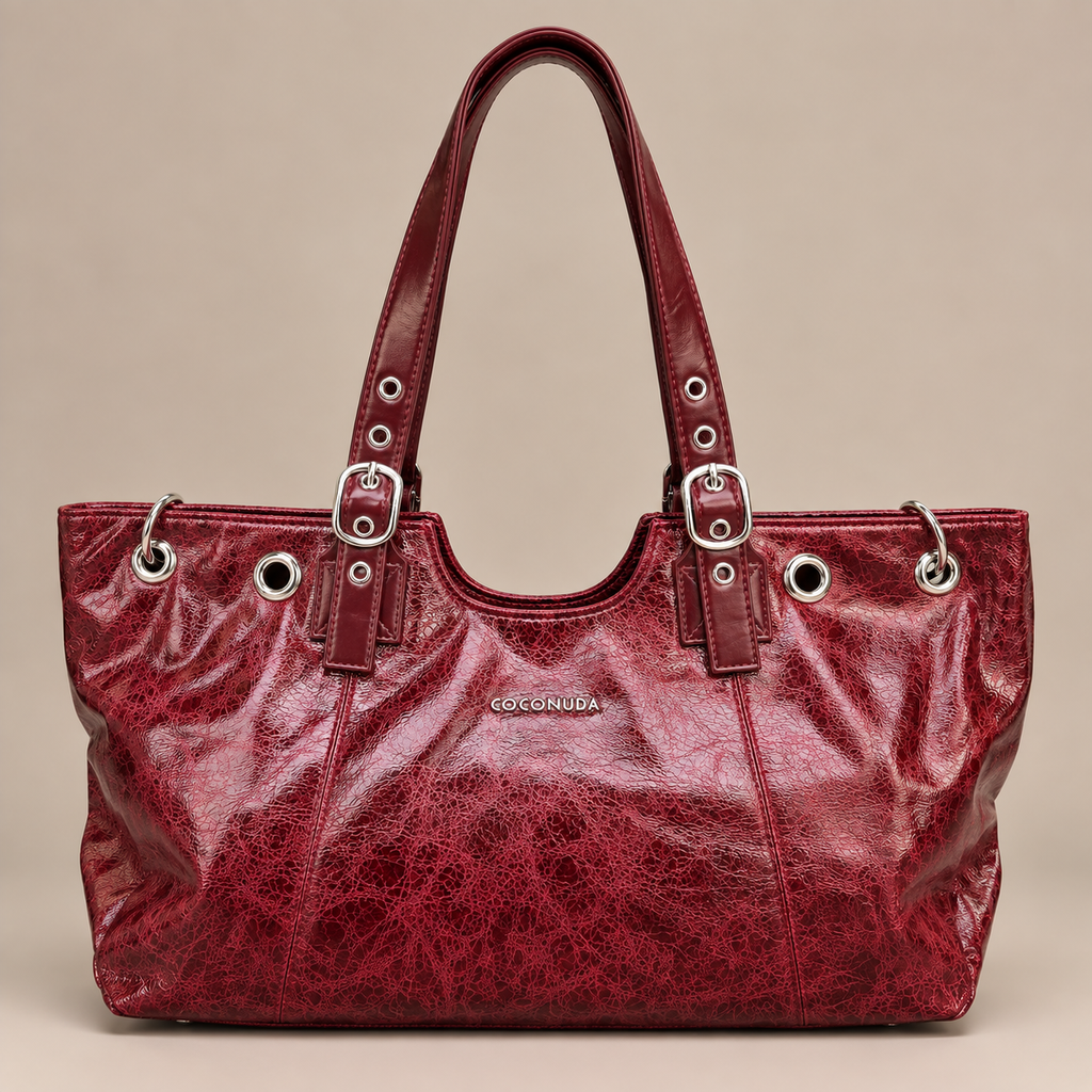 Coconuda Shopper Bordeaux - vista frontale