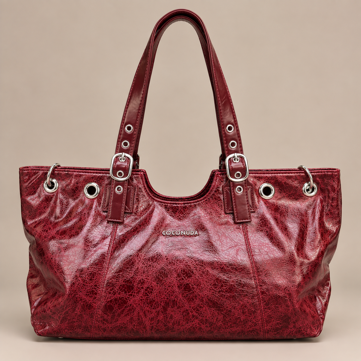 Coconuda Shopper Bordeaux - vista frontale