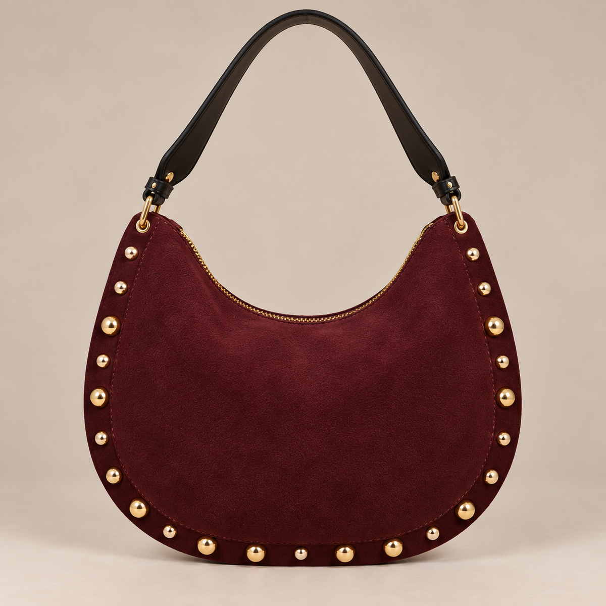 Boule Strong Bag Borgogna - vista d'insieme con manico a spalla