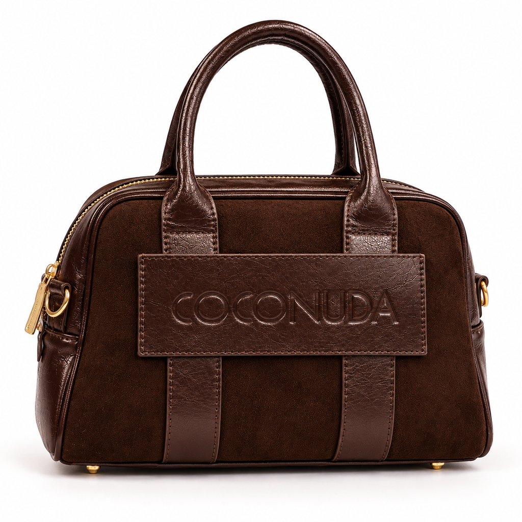 Bauletto Coconuda Cioccolato, vista frontale
