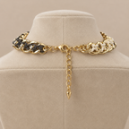 Collana Ice Chain su espositore - vista della chiusura