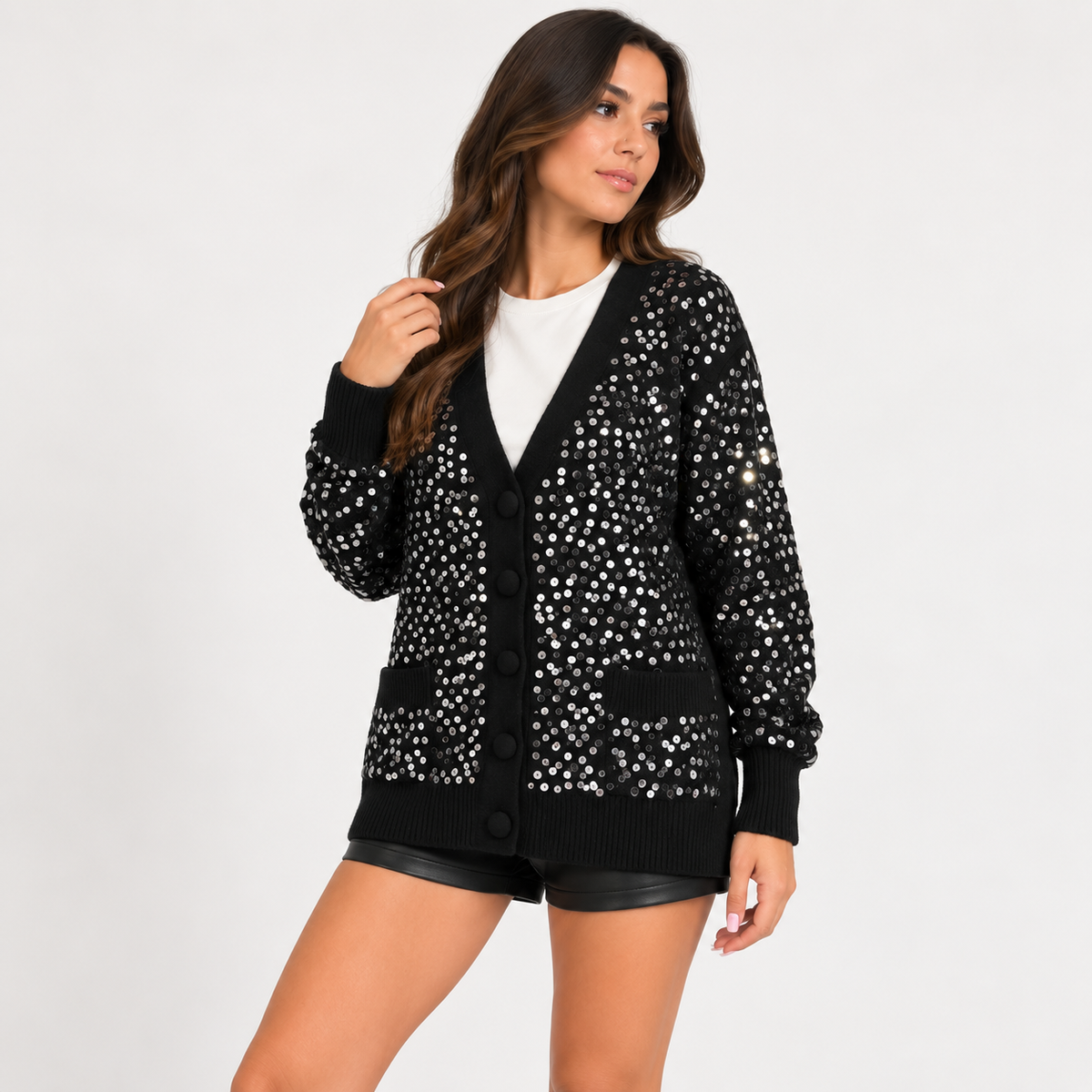 Maglione Glam - vista di tre quarti