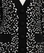 Maglione Glam - dettaglio paillettes e bottoni