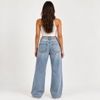 Jeans Double - figura intera, vista posteriore