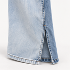 Jeans Double - dettaglio orlo con spacco laterale