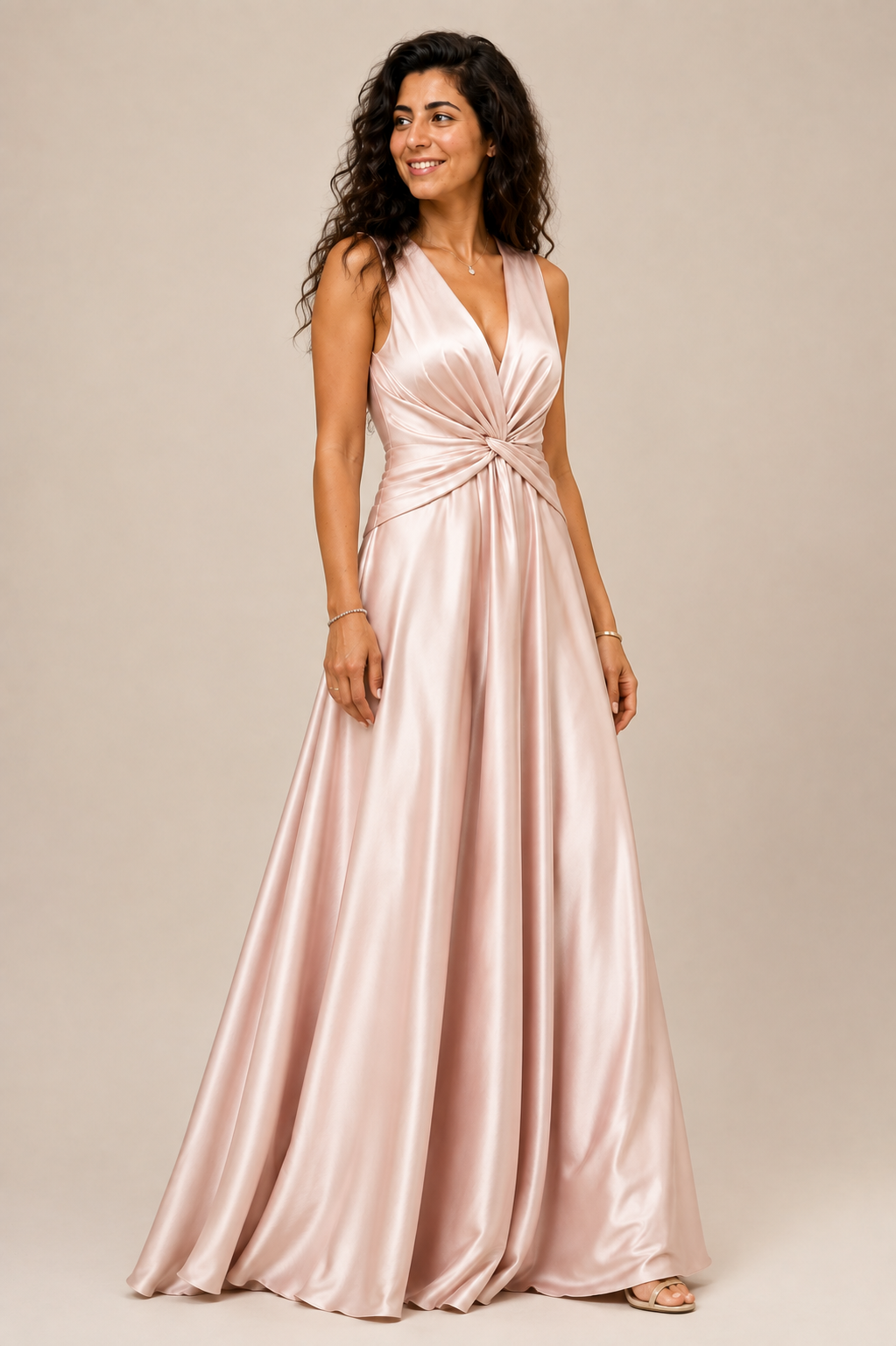 Rose-Kleid