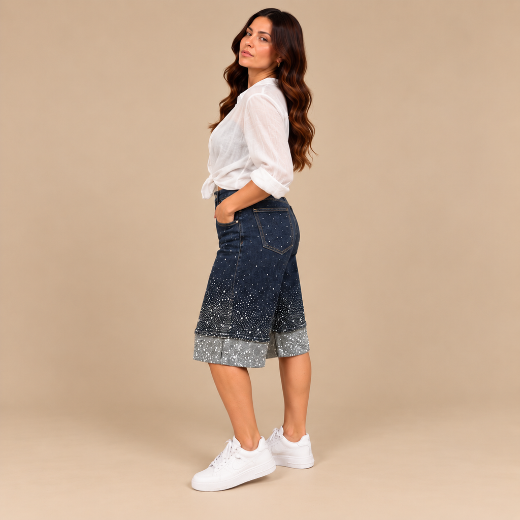 Jorts Dark Palazzo - vista laterale