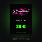 Gift Card digitale Lo Scarabocchio da 25 €, inviata via email