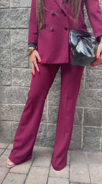 Completo Katrine – tailleur doppiopetto giacca e pantalone
