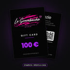 Gift Card stampata Lo Scarabocchio da 100 €, biglietto spedito a casa